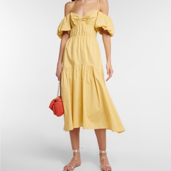 Vince Poplin Midi Dress - Picture 2 of 7